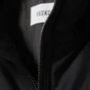 Gepolsterte Daunenjacke mit Kapuze – Schwarz Gepolsterte Daunenjacke mit Kapuze – Schwarz