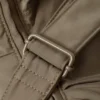 Geraffte Umhängetasche – Dunkelbeige Geraffte Umhängetasche – Dunkelbeige