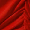 Gerafftes Jersey-Minikleid – Leuchtend Rot Gerafftes Jersey-Minikleid – Leuchtend Rot