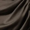 Gerafftes Minikleid mit langen Ärmeln – Dunkelbraun Gerafftes Minikleid mit langen Ärmeln – Dunkelbraun