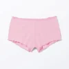 Gerippte Mini-Shorts mit Rüschen – Pink Gerippte Mini-Shorts mit Rüschen – Pink