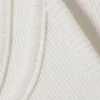 Gerippter, taillierter Jumpsuit – Off-White