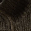 Gestrickte Strickjacke mit Reißverschluss aus Wollmischung – Dunkelbraun, Space-Dye Gestrickte Strickjacke mit Reißverschluss aus Wollmischung – Dunkelbraun, Space-Dye