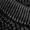 Gewaschener, übergroßer, kastenförmiger Pullover – gewaschen, schwarz Gewaschener, übergroßer, kastenförmiger Pullover – gewaschen, schwarz