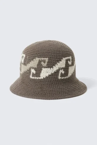 Gewebter Jacquard-Bucket-Hut – Dark Mole Gewebter Jacquard-Bucket-Hut – Dark Mole