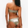 Glitzer-Halter-Bikini-Oberteil – Glitzer-Khaki-Grün Glitzer-Halter-Bikini-Oberteil – Glitzer-Khaki-Grün