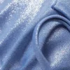 Glitzer-Triangel-Bikini-Oberteil – Blauer Glitzer