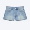 Gravity Mid Rise Loose Denim Shorts – Kimberley Blue – Hellblau Gravity Mid Rise Loose Denim Shorts – Kimberley Blue – Hellblau