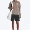 Großes, kastenförmiges Langarmshirt mit Print – Dark Mole – Logo-Mix Großes, kastenförmiges Langarmshirt mit Print – Dark Mole – Logo-Mix