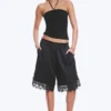 Halter-Bandeau-Top – Schwarz Halter-Bandeau-Top – Schwarz