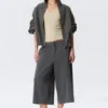 Hanne H Capri-Hose – Dunkelgrau meliert Hanne H Capri-Hose – Dunkelgrau meliert