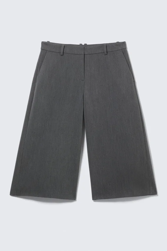 Hanne H Capri-Hose – Dunkelgrau meliert Hanne H Capri-Hose – Dunkelgrau meliert