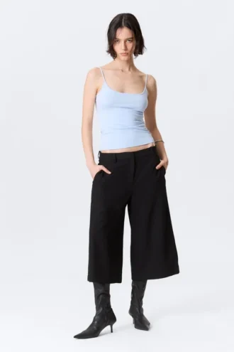 Hanne H Capri-Hose – Schwarz