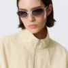 Hanne H Oversized-Trainingsjacke – Hellstaubbeige Hanne H Oversized-Trainingsjacke – Hellstaubbeige