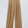 Hazel Lyocell-Hose – Dunkelbeige Hazel Lyocell-Hose – Dunkelbeige