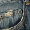 Helix Low-Rise-Jeans mit normalem, ausgestelltem Bein – Arizona Worn – Mittelblau Helix Low-Rise-Jeans mit normalem, ausgestelltem Bein – Arizona Worn – Mittelblau