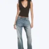 Helix Low Rise Regular Flared Jeans – Gloria Blue – Mittelblau Helix Low Rise Regular Flared Jeans – Gloria Blue – Mittelblau