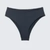 Hoch geschnittene Bikinihose im brasilianischen Stil – Dunkelblau Hoch geschnittene Bikinihose im brasilianischen Stil – Dunkelblau