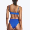 Hoch geschnittene Bikinihose im brasilianischen Stil – Hellblau Hoch geschnittene Bikinihose im brasilianischen Stil – Hellblau