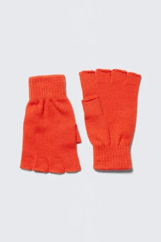 Holzhandschuhe – leuchtendes Orange Holzhandschuhe – leuchtendes Orange