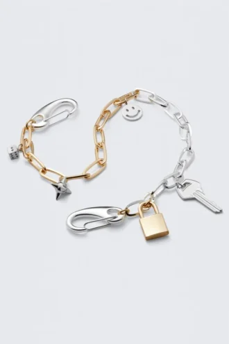 Hosenkette mit Anhängern – Metall