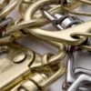 Hosenkette mit Verschluss – Gold & Silber Hosenkette mit Verschluss – Gold & Silber