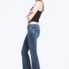 Hour Low Rise Skinny Bootcut Leg Jeans – Dusky Blue – Medium Blue Hour Low Rise Skinny Bootcut Leg Jeans – Dusky Blue – Medium Blue