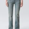 Hour Low Rise Skinny Bootcut Leg Jeans – Gloria Blue – Mittelblau Hour Low Rise Skinny Bootcut Leg Jeans – Gloria Blue – Mittelblau