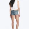 Hour Slim Low Rise Denim Hotpants – Gloria Blue – Mittelblau Hour Slim Low Rise Denim Hotpants – Gloria Blue – Mittelblau