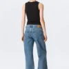 Imoo Low Rise Loose Wide Jeans – 90S Blue – Mittelblau Imoo Low Rise Loose Wide Jeans – 90S Blue – Mittelblau