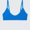 Inez Scooped Baumwoll-Bralette – Hellblau Inez Scooped Baumwoll-Bralette – Hellblau
