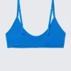 Inez Scooped Baumwoll-Bralette – Hellblau Inez Scooped Baumwoll-Bralette – Hellblau