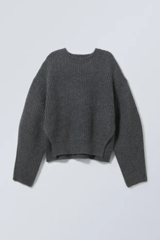 Ivy-Strickpullover – Dunkelgrau Ivy-Strickpullover – Dunkelgrau