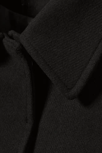 Jacke aus Tana-Wollmischung – Schwarz