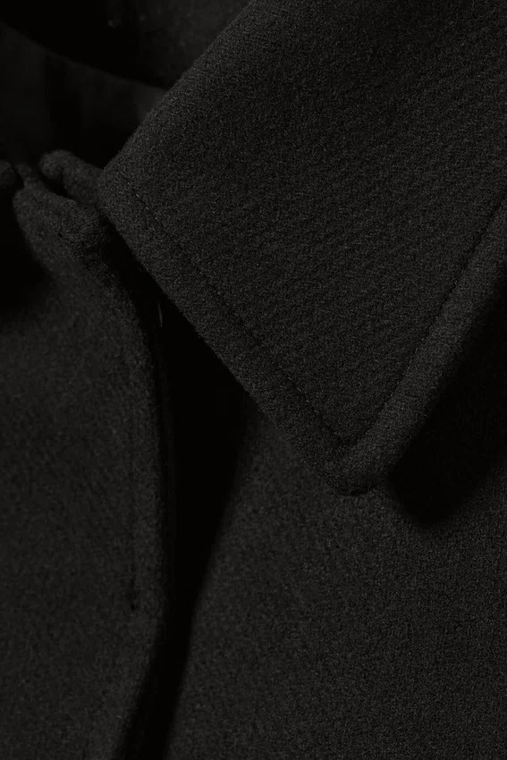 Jacke aus Tana-Wollmischung – Schwarz Jacke aus Tana-Wollmischung – Schwarz