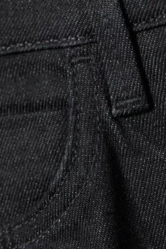 Jay Low Rise Slim Straight Leg Jeans – Raw Indigo – Dunkelblau