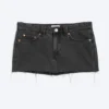 Jeans-Minirock – Elegie Black – Schwarz Jeans-Minirock – Elegie Black – Schwarz