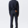 Jeans mit niedriger Leibhöhe und schmalem Bein – Blue Rinse – Dunkelblau Jeans mit niedriger Leibhöhe und schmalem Bein – Blue Rinse – Dunkelblau
