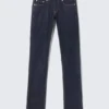 Jeans mit niedriger Leibhöhe und schmalem Bein – Blue Rinse – Dunkelblau Jeans mit niedriger Leibhöhe und schmalem Bein – Blue Rinse – Dunkelblau