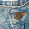 Jeans mit schrägem Schnitt, niedriger Taille und weitem Barrel – Port Blue – Hellblau Jeans mit schrägem Schnitt, niedriger Taille und weitem Barrel – Port Blue – Hellblau