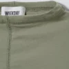 Jen Mockneck Top – Khaki-Grün Jen Mockneck Top – Khaki-Grün