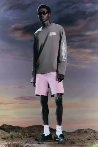 Jersey-Shorts – Rosa