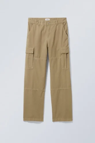 Joel Cargohose in lockerer Passform – Beige