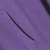 Kapuzenpullover in lockerer Passform – Lila