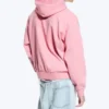 Kapuzenpullover mit lockerer Passform – gewaschenes Rosa Kapuzenpullover mit lockerer Passform – gewaschenes Rosa