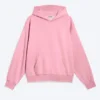 Kapuzenpullover mit lockerer Passform – gewaschenes Rosa Kapuzenpullover mit lockerer Passform – gewaschenes Rosa