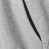 Kapuzenpullover mit lockerer Passform – Grau meliert Kapuzenpullover mit lockerer Passform – Grau meliert