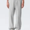 Klassische Jogginghose – Grau meliert Klassische Jogginghose – Grau meliert