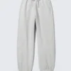 Klassische Jogginghose – Grau meliert Klassische Jogginghose – Grau meliert