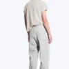 Klassische Jogginghose – Hellgrau meliert Klassische Jogginghose – Hellgrau meliert
